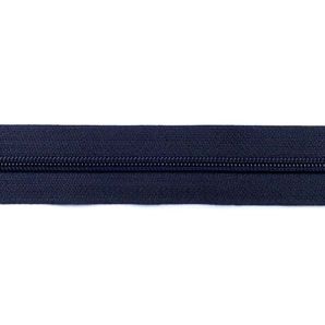 Endlos Reißverschluss - Marineblau