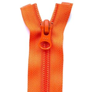 YKK Reißverschluss teilbar, Kunststoffspirale Natulon® - Orange - 50cm