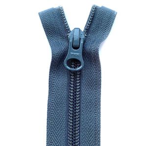 YKK Reißverschluss teilbar, Kunststoffspirale Natulon® - Dunkelgrau - 60cm