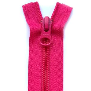 YKK Reißverschluss teilbar, Kunststoffspirale Natulon® - Pink - 55cm