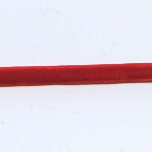 Samtband 6mm - Hellrot