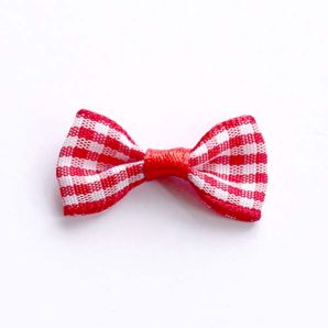 Vichy Schleife 31mm - rot