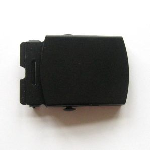 Klemmschnalle für Gürtel 3,8cm - Schwarz matt