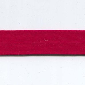 Schrägband Viskosejersey 20mm - Rot
