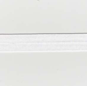 Schrägband Viskosejersey 20mm - Weiss