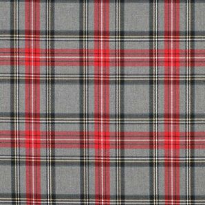 Stretch_Scottish Check Groß - Grau