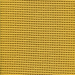 Waffelpiqué - Senfgelb