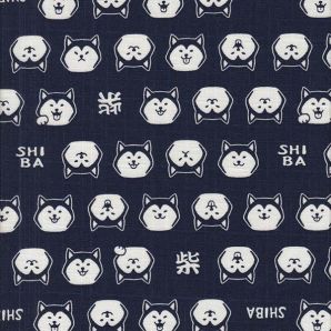 Shiba Smile - Dunkelblau