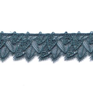 Spitze Blätter 30mm - Petrol