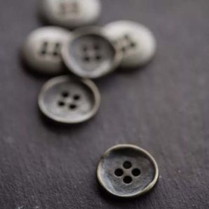 Merchant & Mills Stamped Button Metall 15mm - Brass