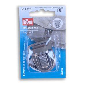 Steckschloss - Altsilber Matt