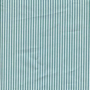 Popeline Stripe - Fresh Sage