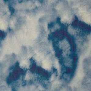 Stretch Denim Batik - Blau