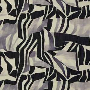 Stretch Denim - Black & White 