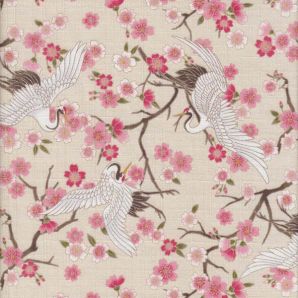Tsuru Sakura - Cremeweiß