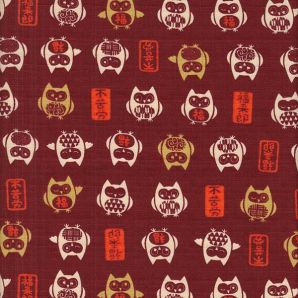 Twinkle Owl - Dunkelrot