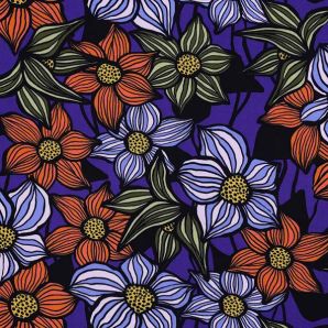 ECOVERO™ Viskose Raffi - Violett
