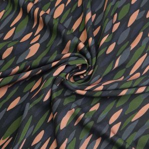 ECOVERO™ Viscose Twill Stan - MIND THE MAKER - Darkblue