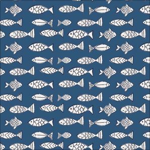 Voile Pesce - Blau