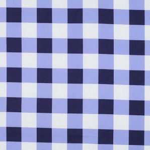 Wachstuch Vichykaro Maxi - Blau