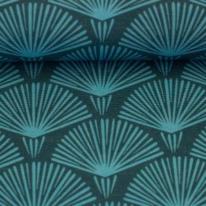 Wachstuch Canvas Shades - Petrol