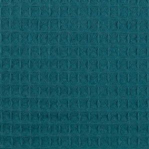 Waffelpiqué - Petrol