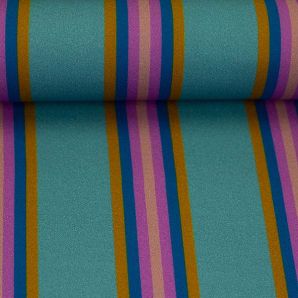 Viskose Medium Walking Stripe by Cherry Picking - Mineral