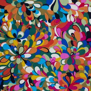 Wax Kunterbunt - Pink-Blau