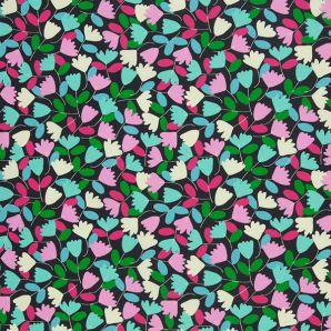 Wax Tulpenwiese - Schwarz