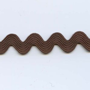Zackenlitze 16mm - Braun