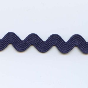 Zackenlitze 16mm - Dunkelblau