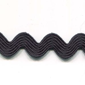 Zackenlitze 16mm - Blauschwarz