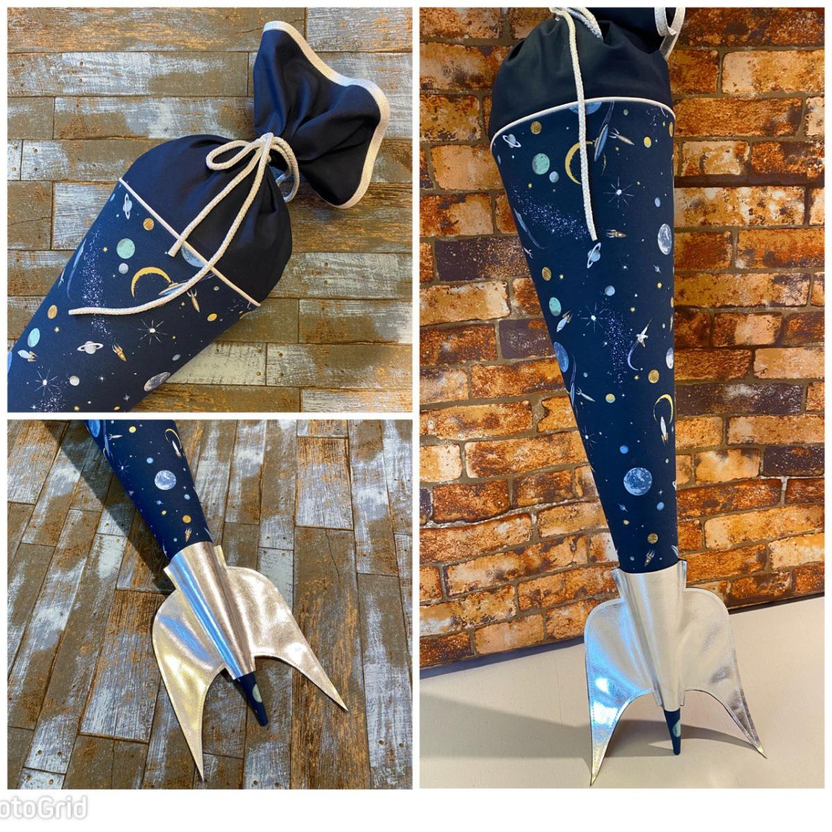 Schultüte im Weltall