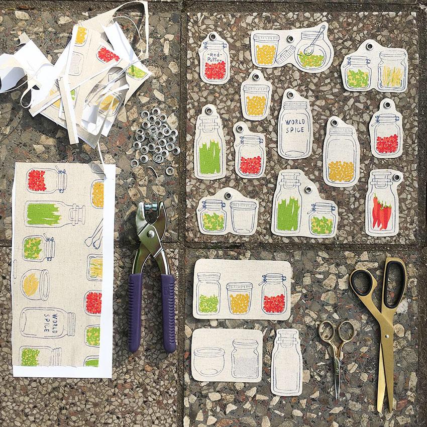 Anhänger für Selbstgemachtes aus der Küche