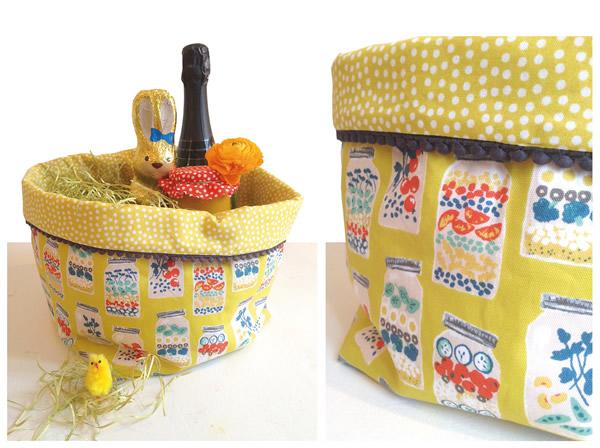 Stoffkorb / Übertopf selber nähen