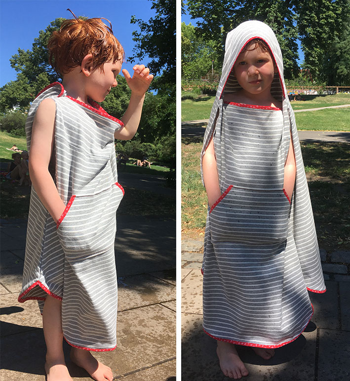 KUSCHELIGER BADEPONCHO FÜR KIDS